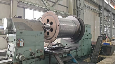 Tangshan Yuexin Machinery Successfully Delivers Custom-Made 2.5-Meter Diameter Crane Drum for Russian Client